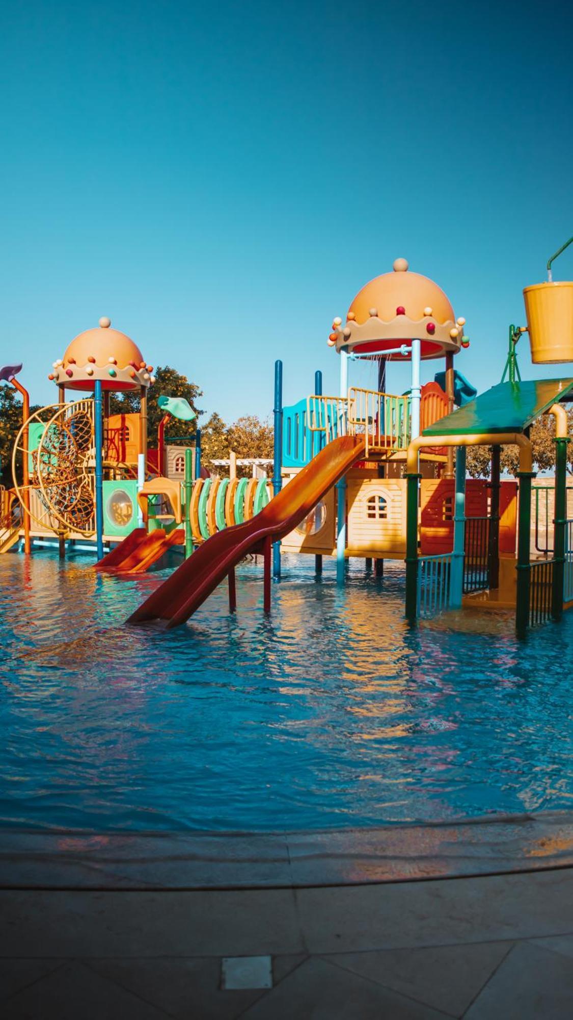 Baron Palace Sahl Hasheesh Hurghada Esterno foto Splash Island