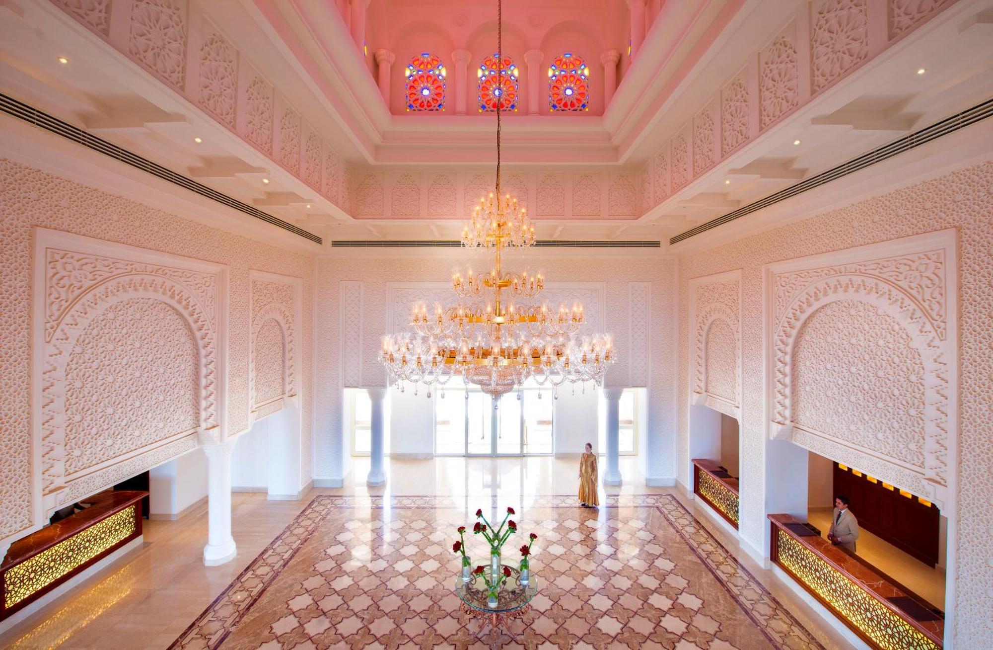 Baron Palace Sahl Hasheesh Hurghada Esterno foto The lobby of the hotel