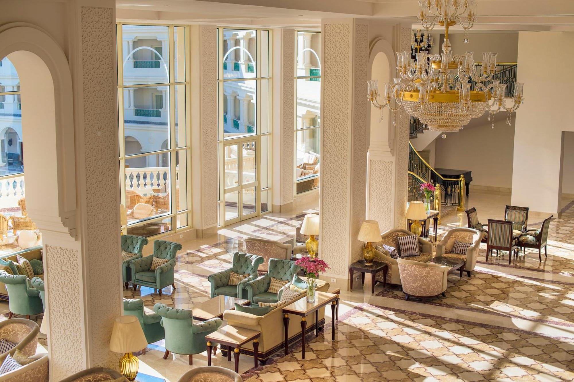 Baron Palace Sahl Hasheesh Hurghada Esterno foto Lobby