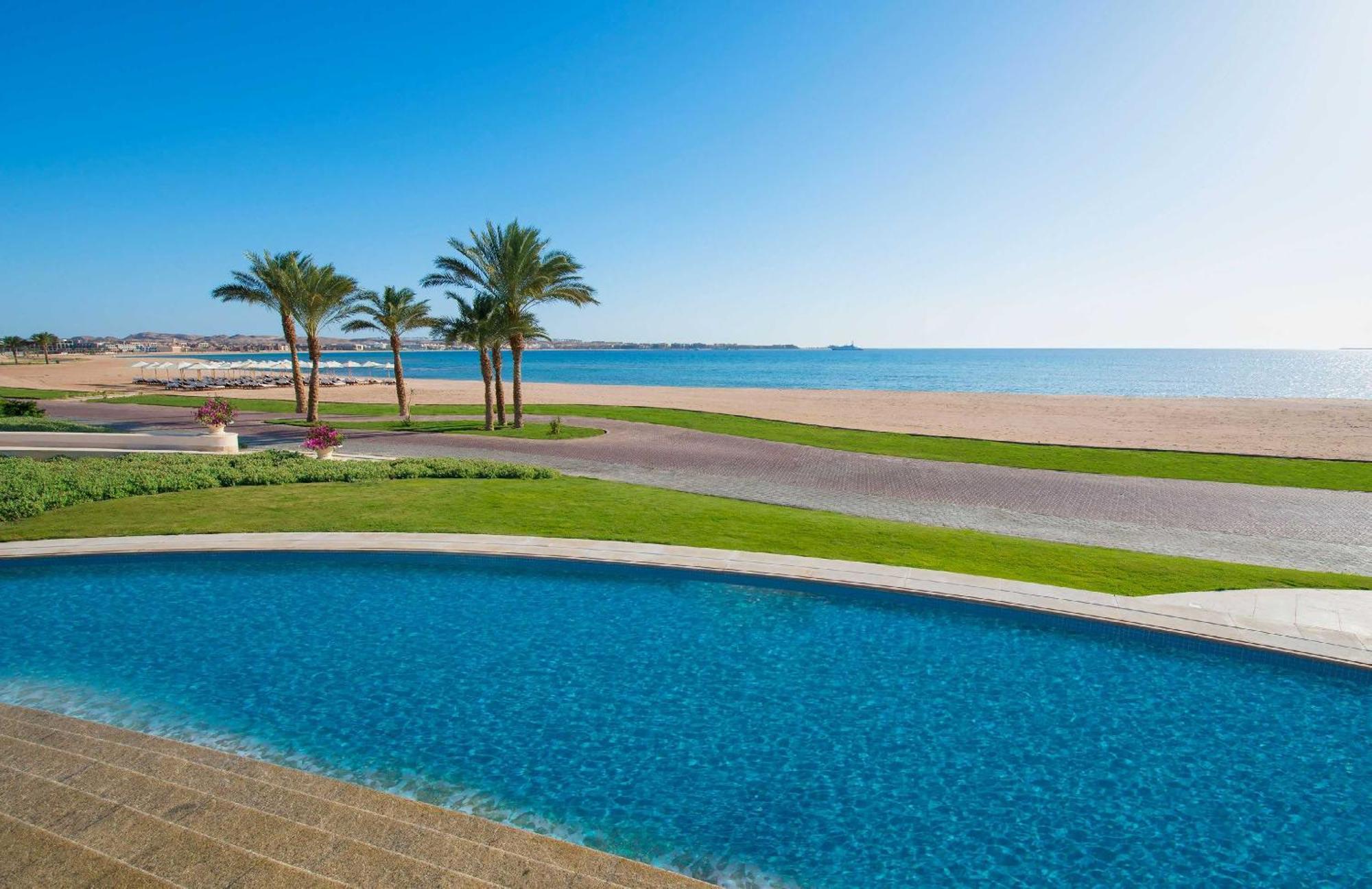 Baron Palace Sahl Hasheesh Hurghada Esterno foto View of the Red Sea from the Hilton Sharm El Sheikh