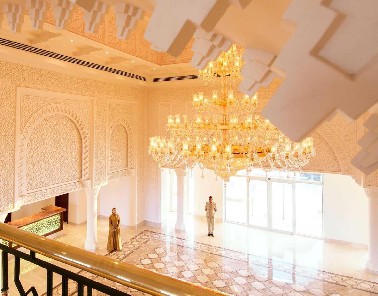 Baron Palace Sahl Hasheesh Hurghada Esterno foto The lobby of the hotel